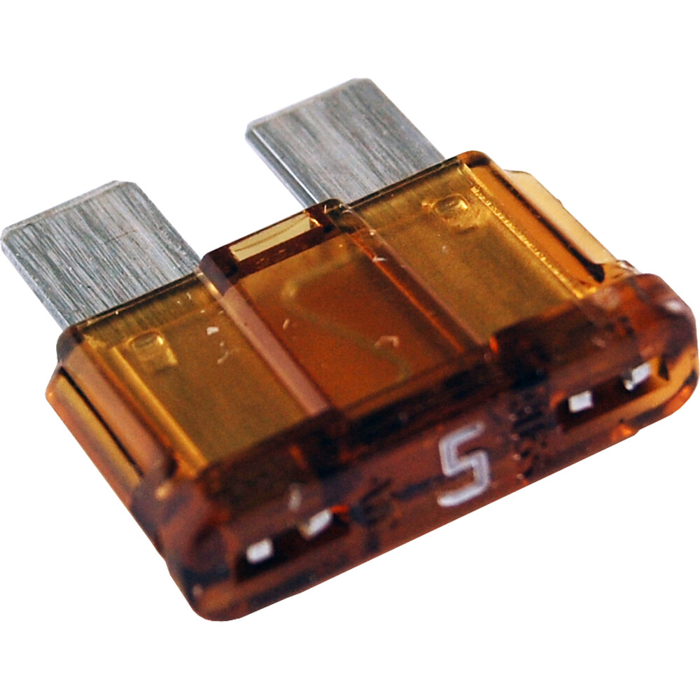 Blue Sea ATO/ATC Fuse Pack 5A 25-Pack Marine Grade Corrosion-Resistant 5239100