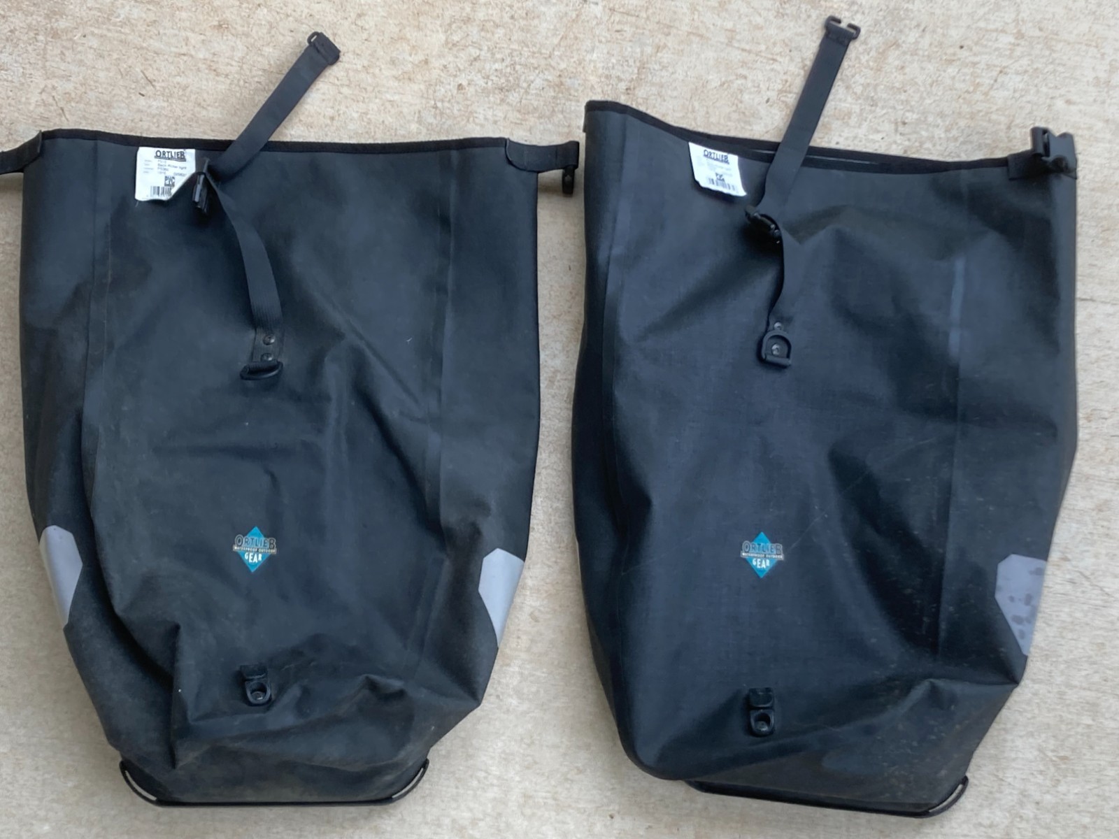 Ortlieb Back-Roller Light Panniers - Pair - Black
