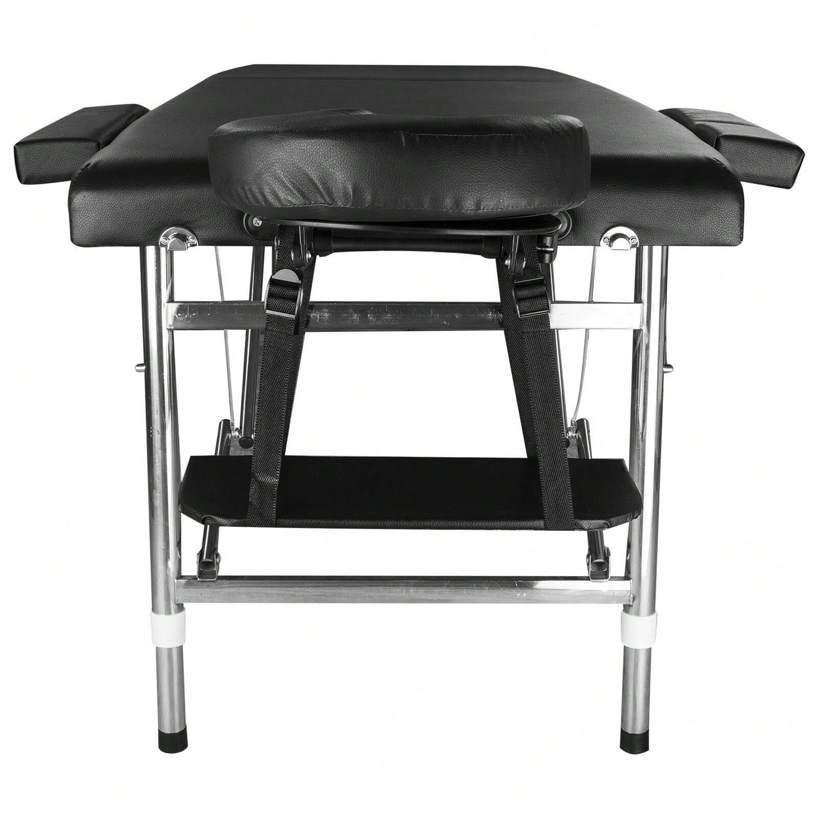 Portable Massage Table Adjustable Aluminum Folding Lash Bed Spa Chair