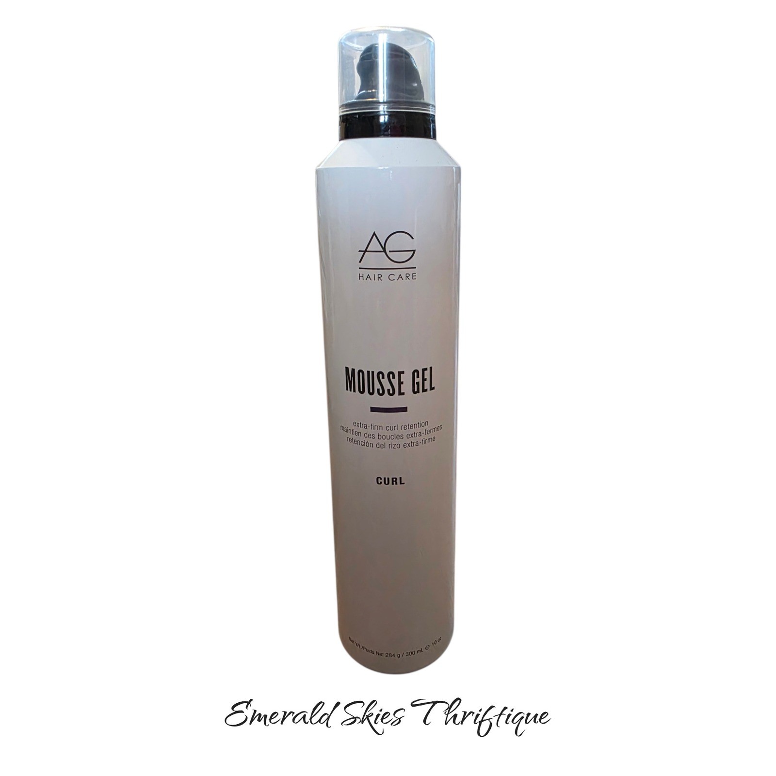 AG HAIR CARE CURL MOUSSE GEL EXTRA FIRM CURL RETENTION  10 OZ free shipping