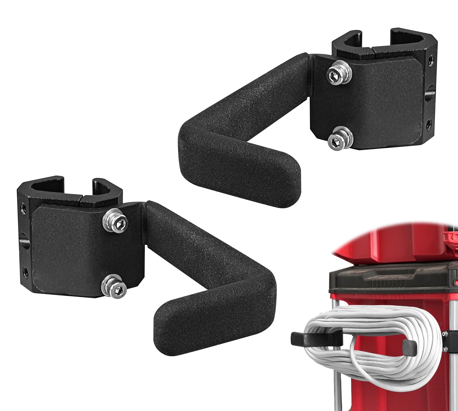 Extension Cord Holder Compatible with Milwaukee Packout Toolbox, Heavy Duty C...