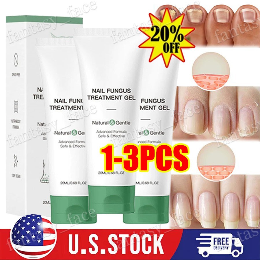 3X Nutraboost Nail Fungus Treatment Gel, Nail Fungus, Fungus Cream ~ 20%OFF👍