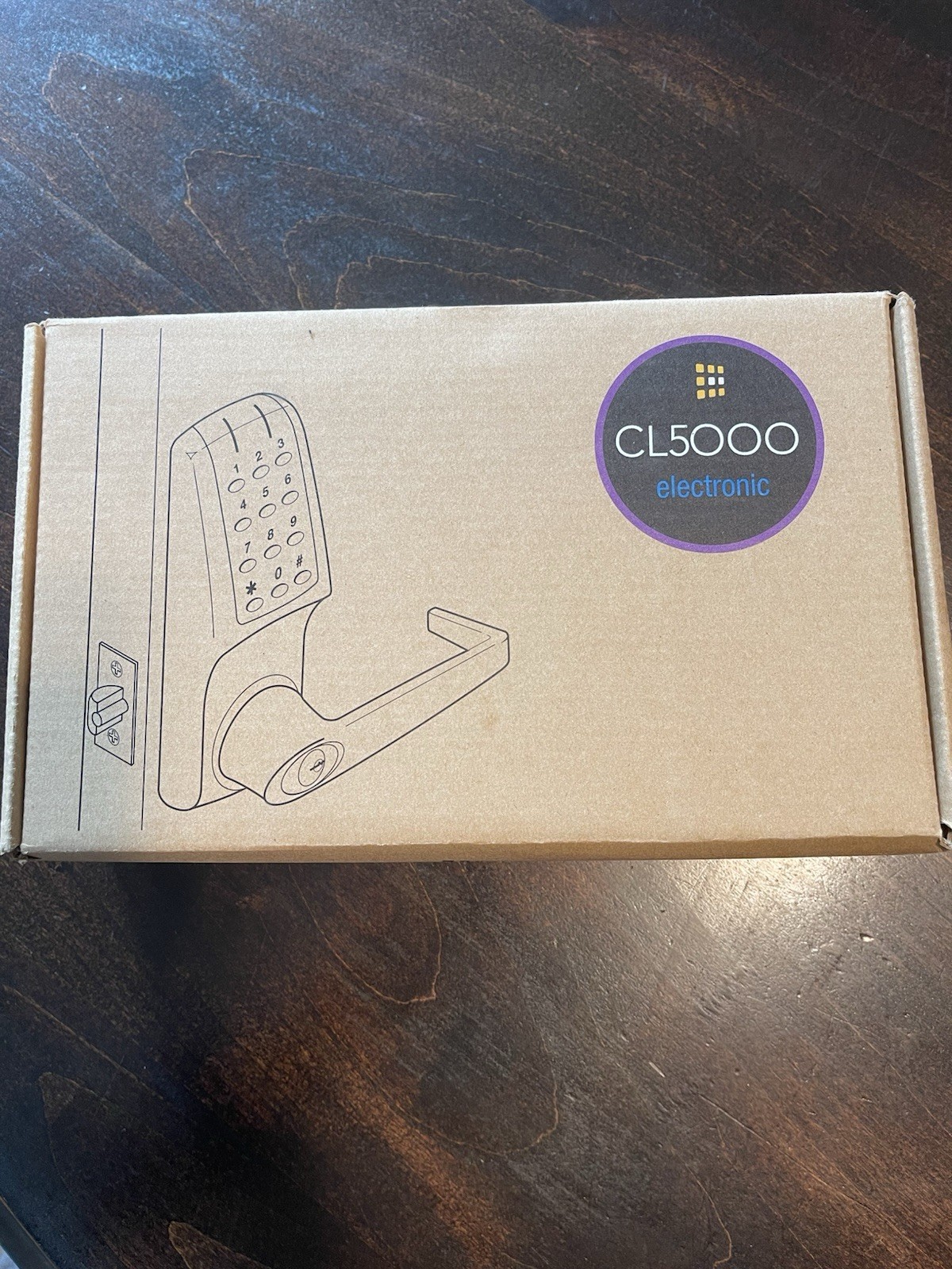 Codelocks CL5210 Electronic Keypad Deadlatch Lock Grade 2 w/ Key – Open Box