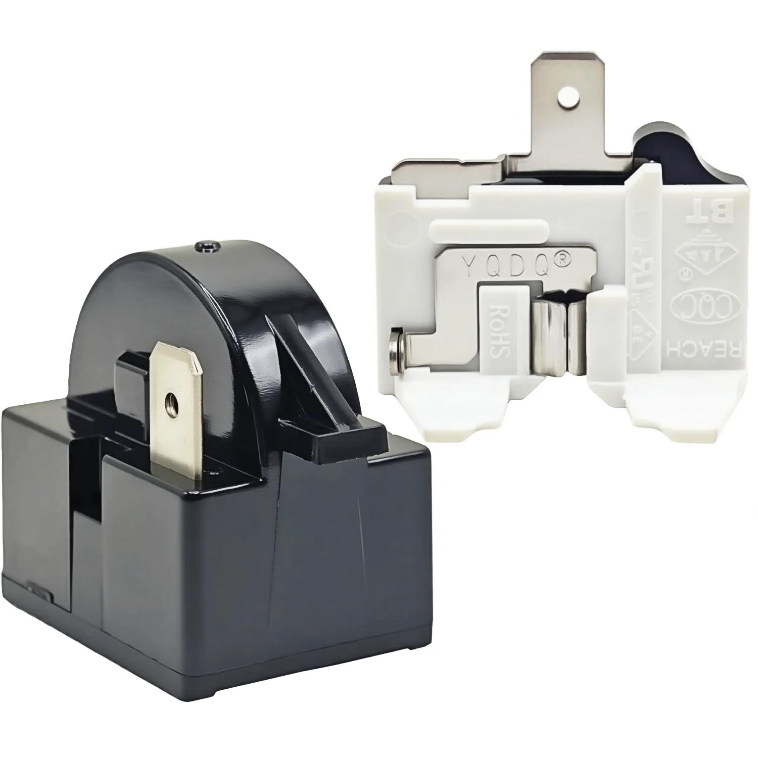 1 Pack QP2-4.7 QP2-4R7 4.7 Ohm Refrigerator 1 Pin PTC Start/Starter Relay...