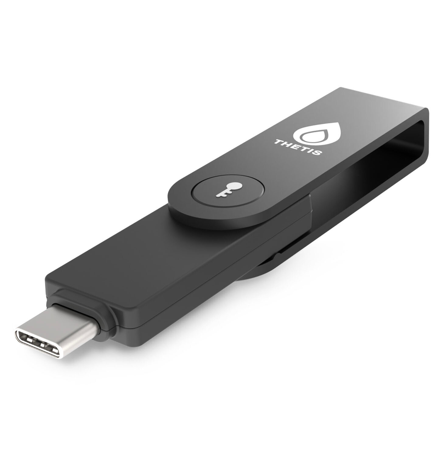 Thetis Pro-C FIDO2 Security Key (L1)Passkey, via Connect USB-C, NFC, TOTP / HOTP