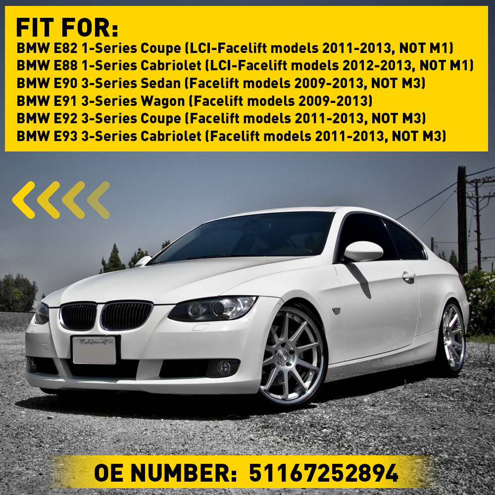 Right Side Mirror Glass Heated For BMW E81 E90 E91 E92 325i 328i 335i 2009-2013