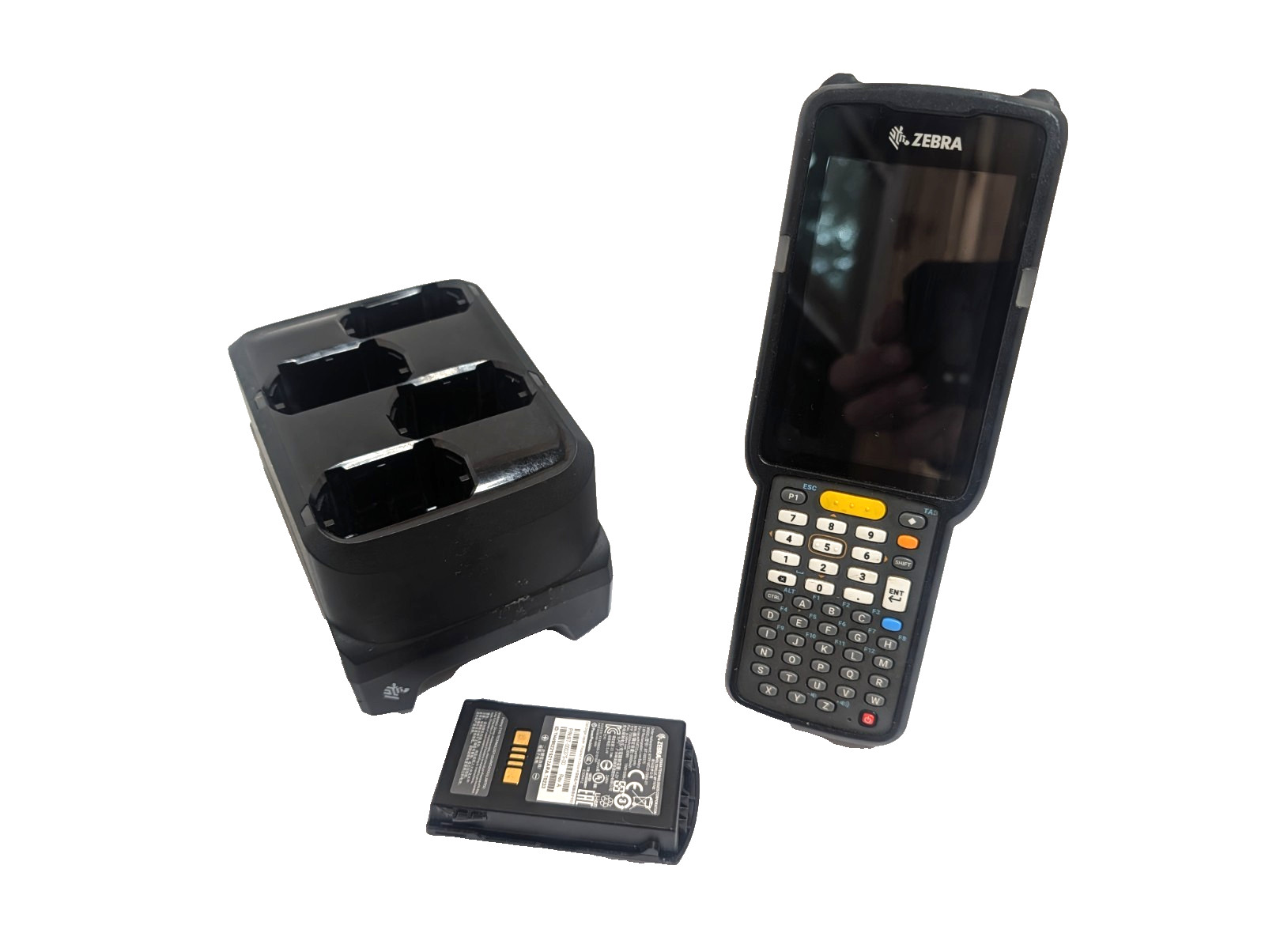 Zebra MC330L Android Mobile Computer Barcode Scanner & 4-Slot charger