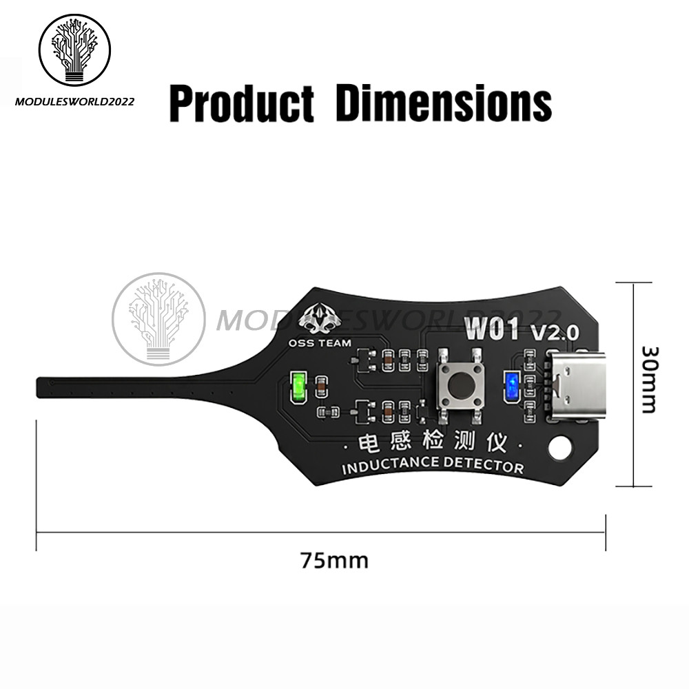 Inductance Detector PC Repair Electromagnetic Induction Quick Fault Check Type C