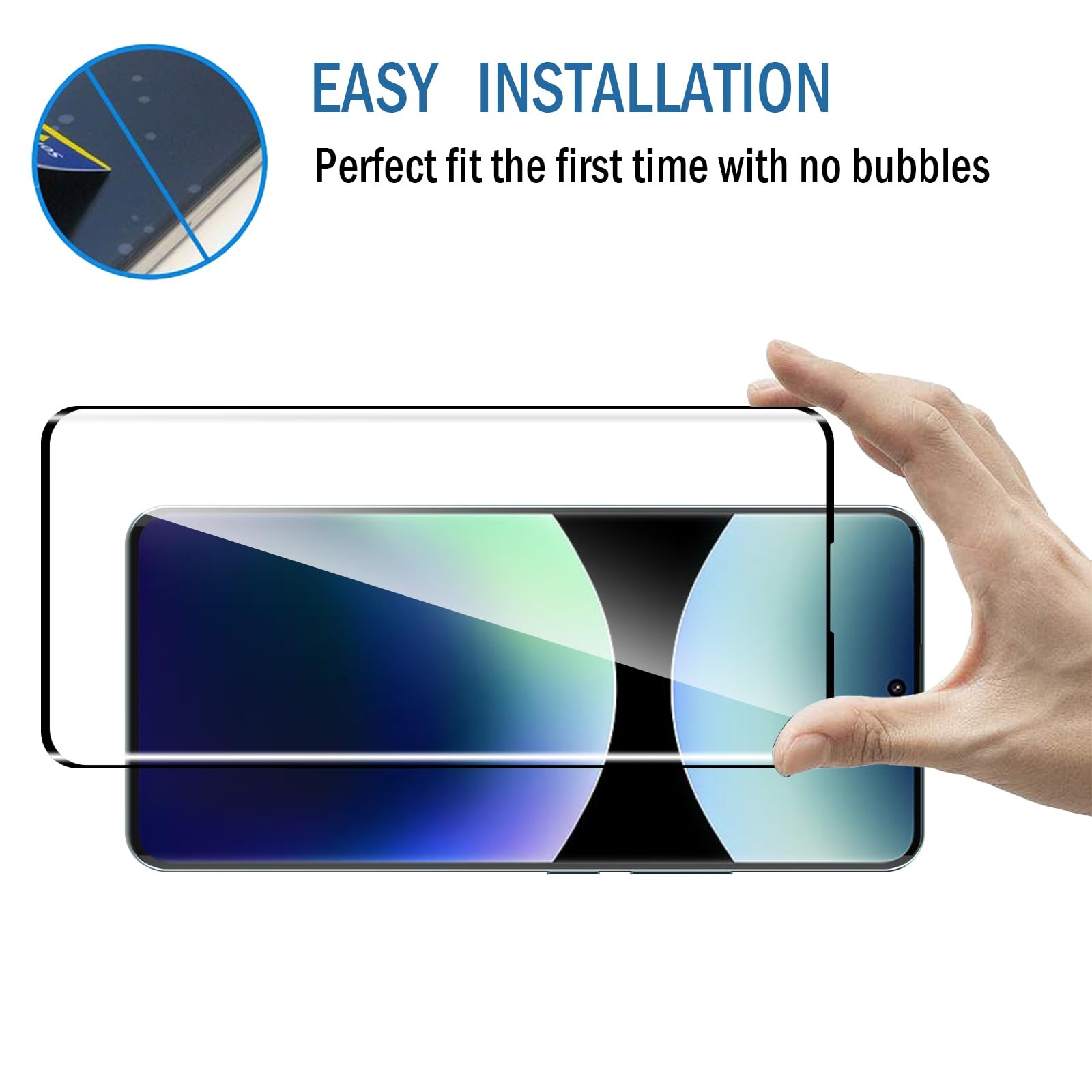 2+2 Pack 3D Screen Protector for Redmi Note 14 Pro+ 14 Pro Plus 5G