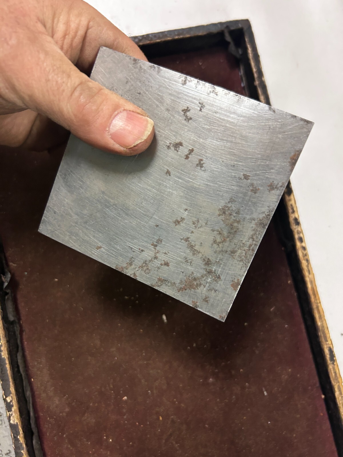 MACHINIST OfCe LATHE MILL Machinist Tool Makers Ground Step Angle Block