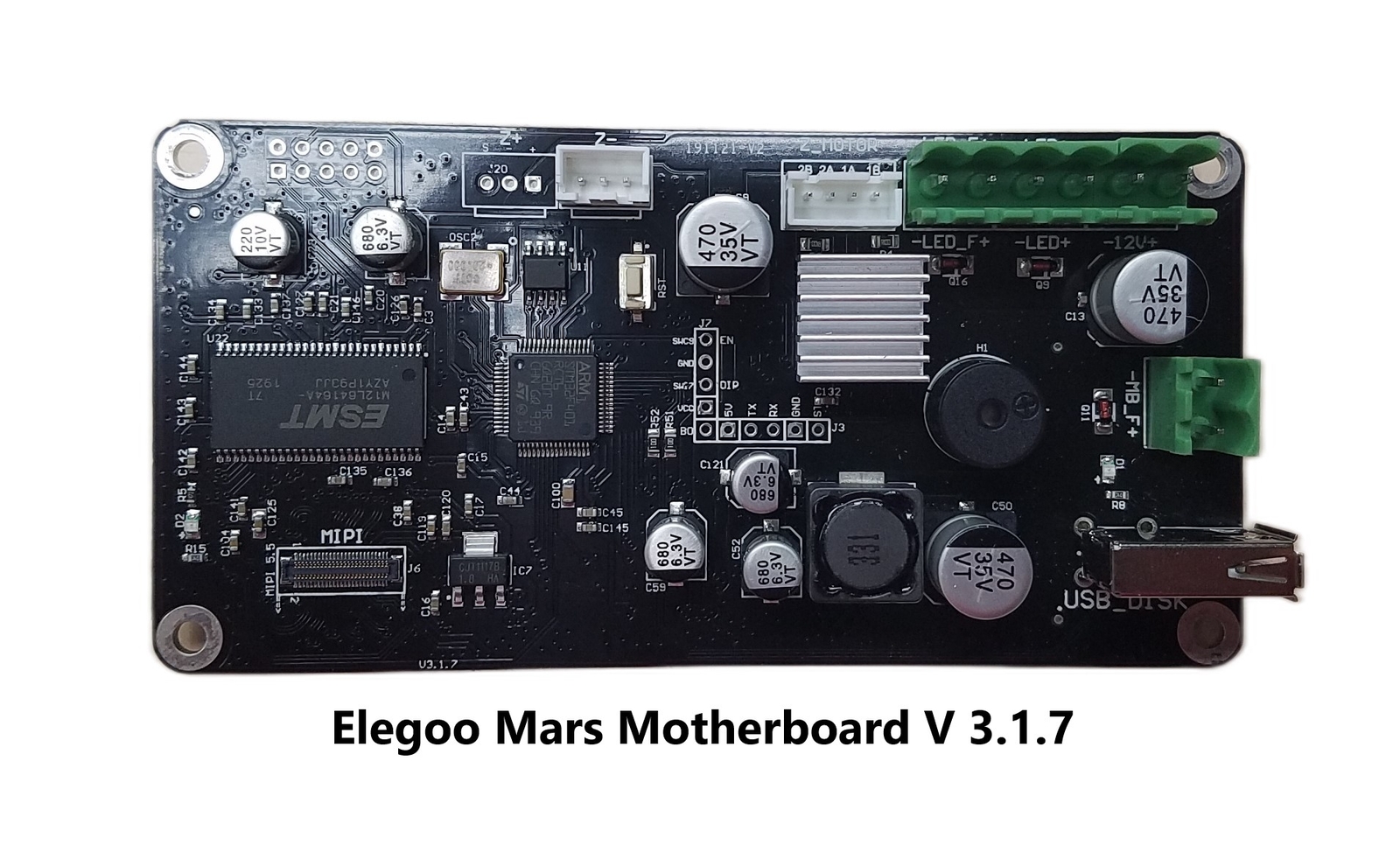 Elegoo Mars Motherboard V 3.1.7