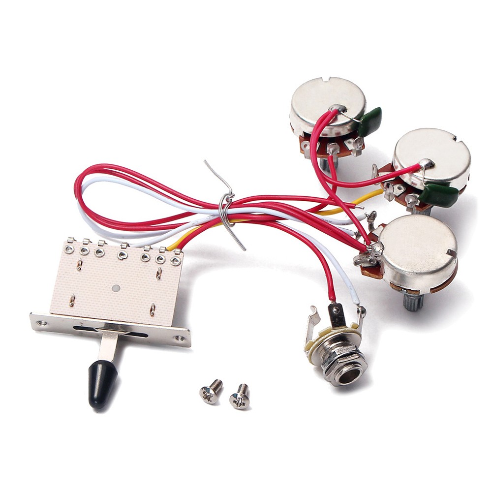 Electric Guitar Wiring Harness 5 Way Toggle Switch for ST Strat