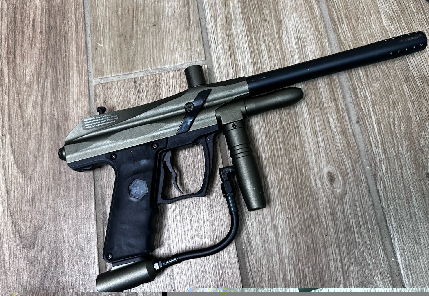 Spyder VS1 Green Black Paintball Gun