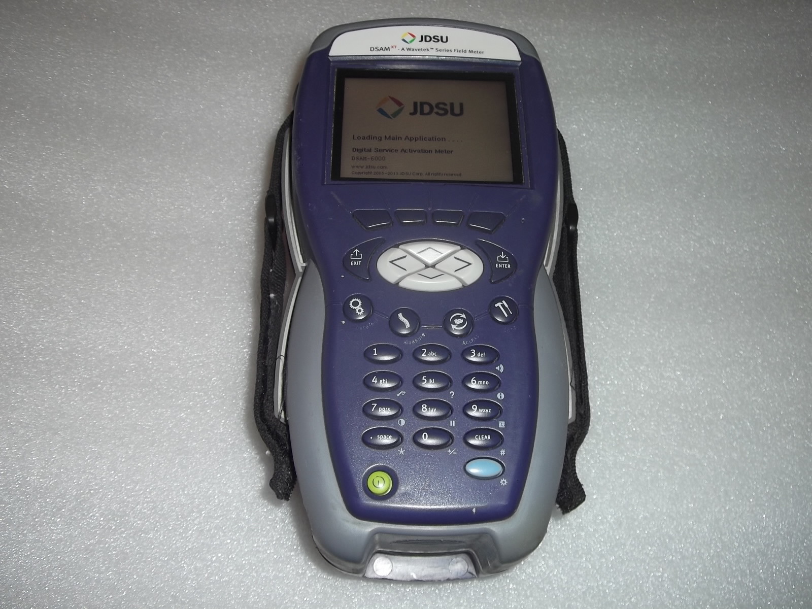 JDSU 6000B XT FIELD ACTIVATION CATV CABLE METER WITH NEW BATTERY DOCSIS 3.0