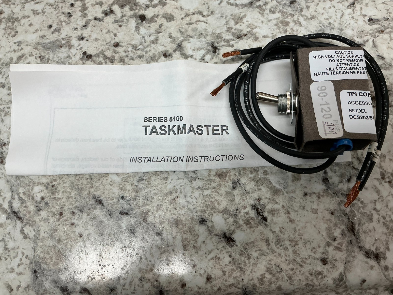 *FREE SHIPPING* TPI Accessory Disconnect Switch DCS202/5100 20A 277V *NEW*