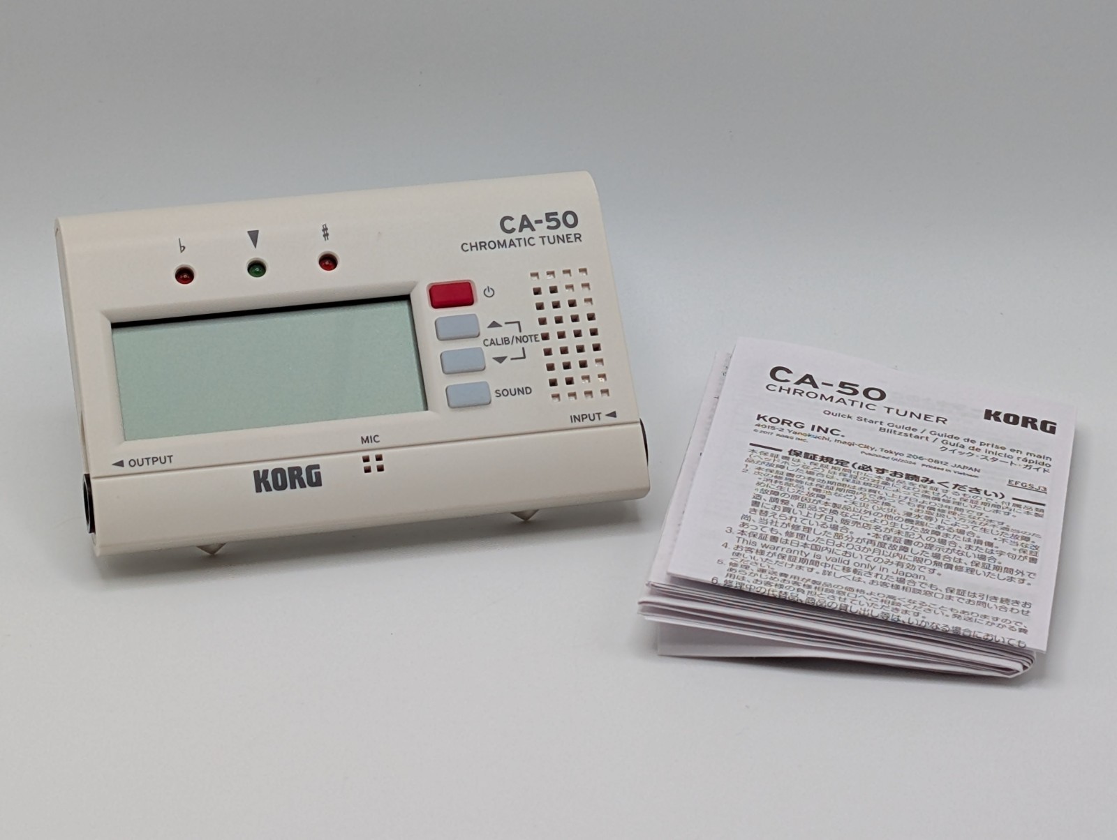 Korg CA-50 Chromatic Tuner