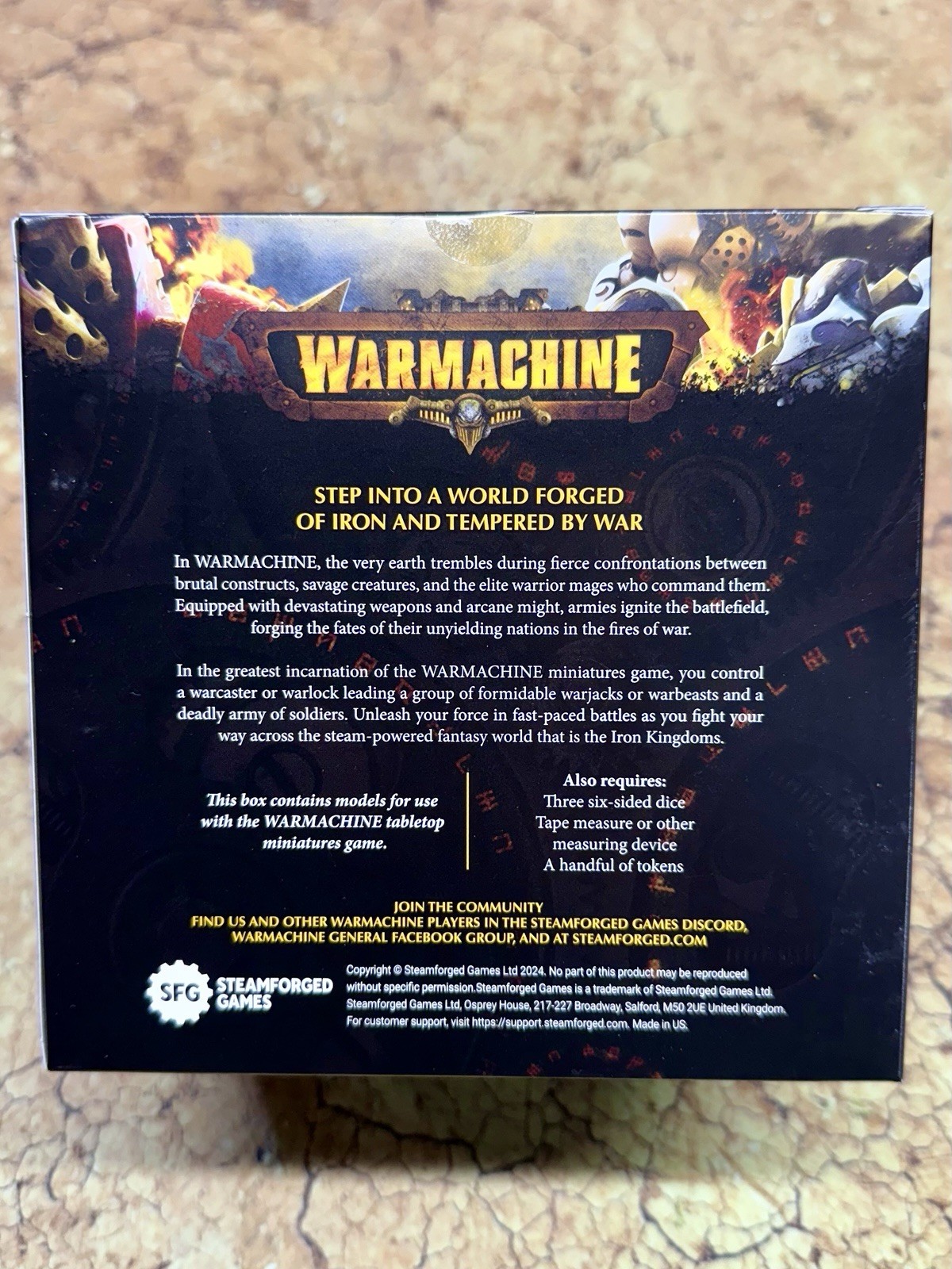 Warmachine Cryx Necrofactorium Command Starter Set Steamforged Games SFG NIB