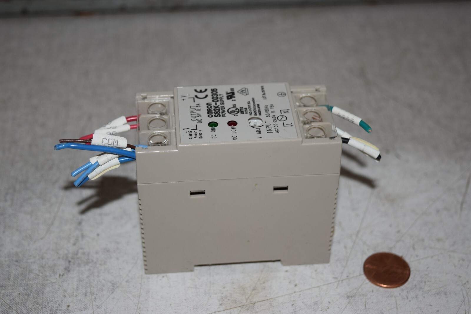 Omron S82K-00305 Power Supply