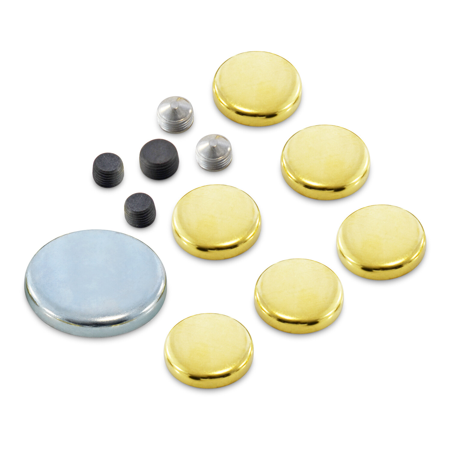 Proform for Brass Freeze Plug Kit For Ford 429-460 Engines All Sizes Needed Incl