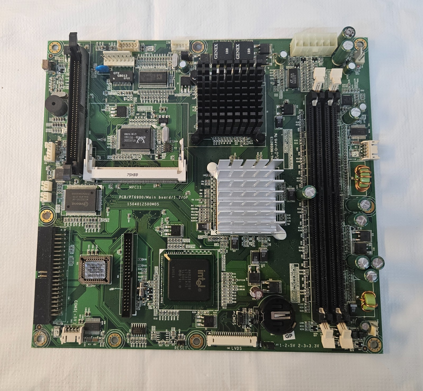 Partner PT-6900 POS System Terminal Computer MOTHERBOARD PT6900 NO CMOS/RAM
