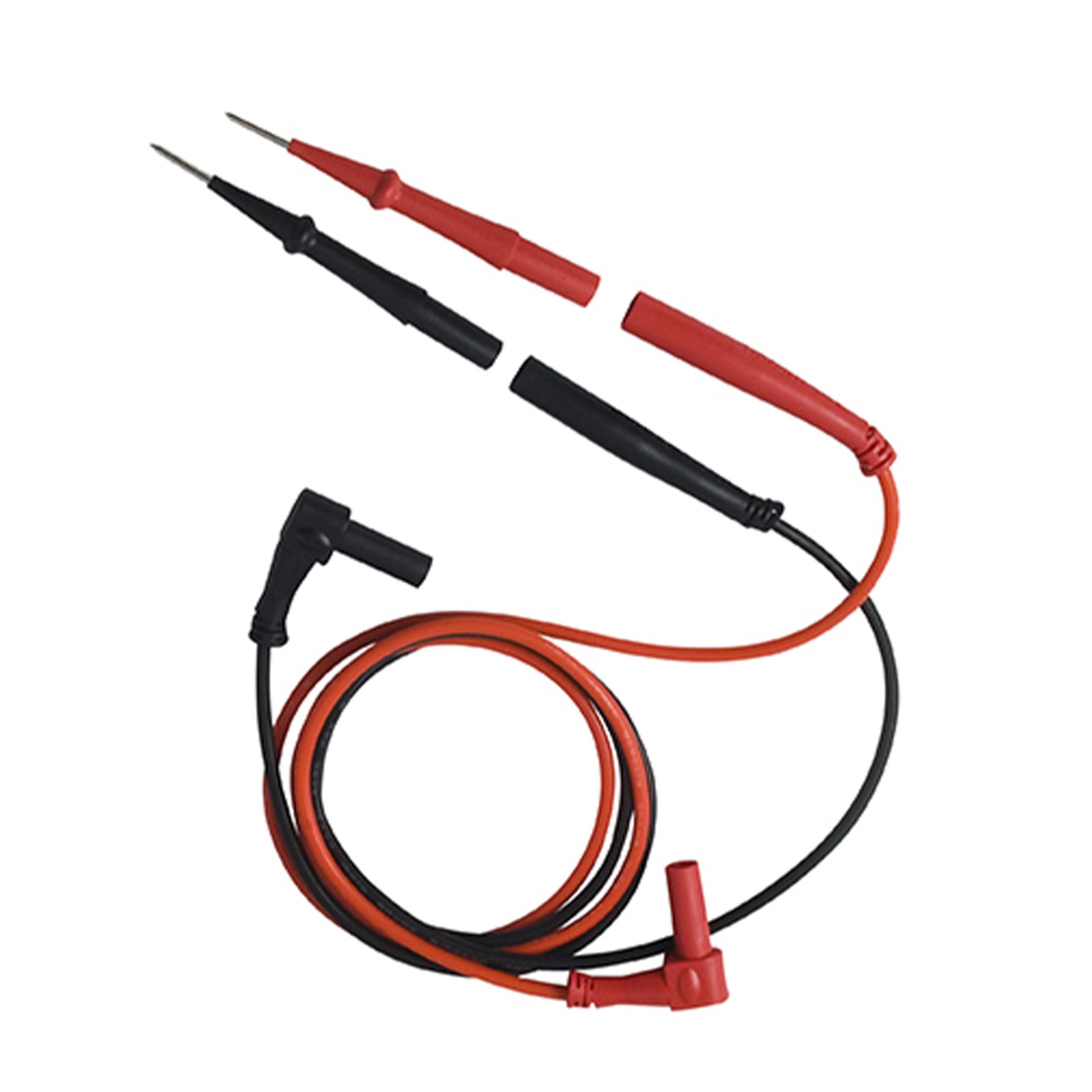 ADLS2 Deluxe Silicone Test Leads Pro HVAC Multimeter Lead Set Gold Plated Tips
