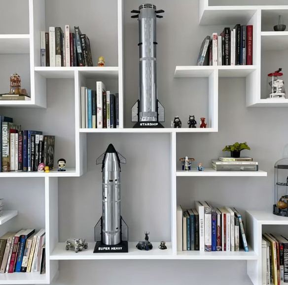 3D Printed Heavy SpaceX Starship Model
