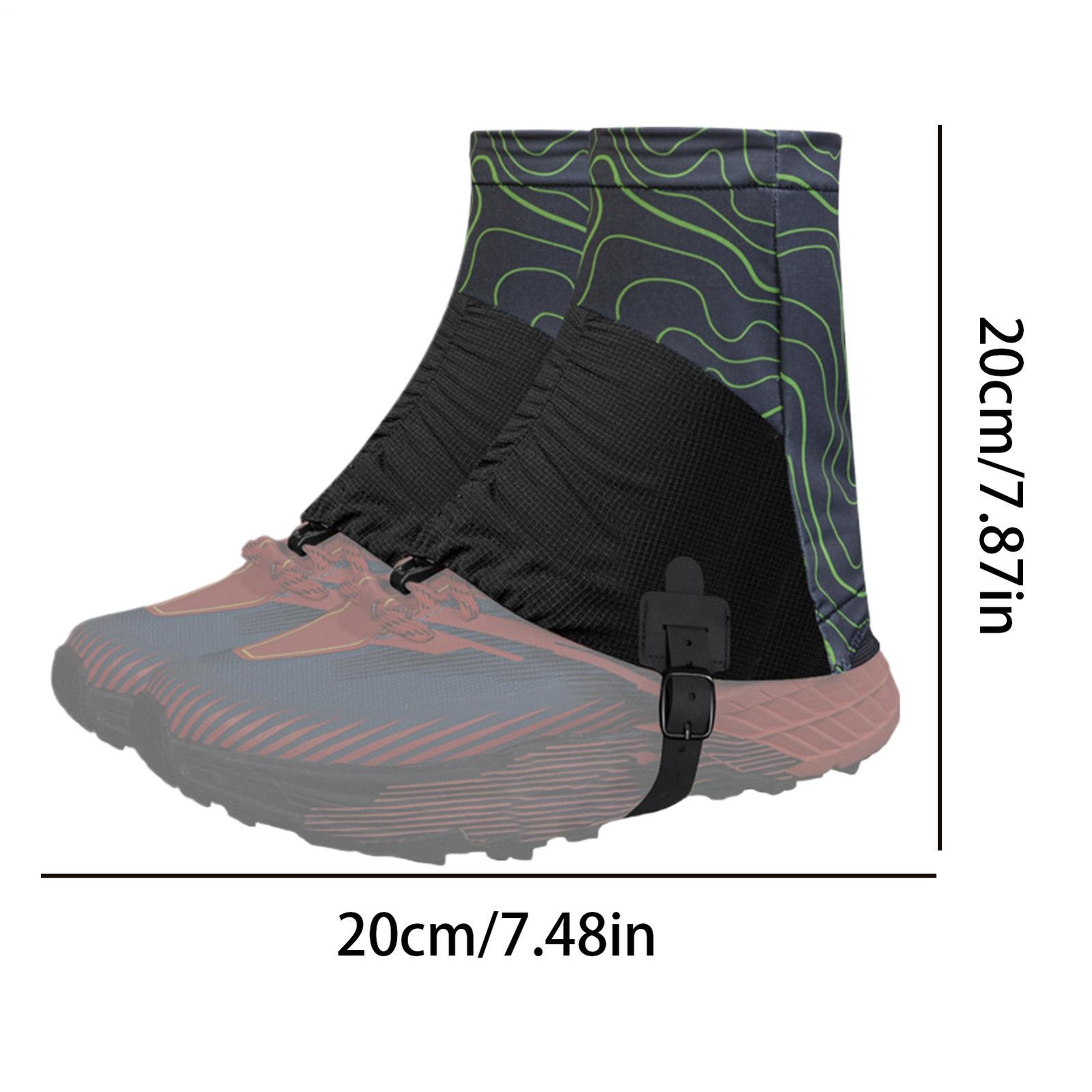 Trail Gaiters Sandproof Breathable Protector 1 Pair Low Shoes Gators For Ideal