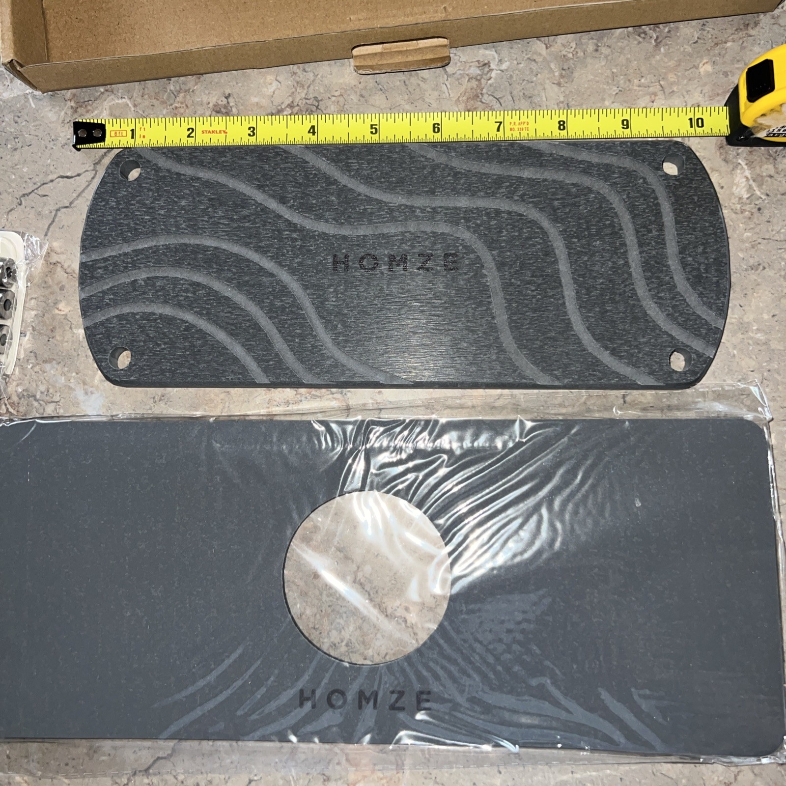 Homze Sink Caddy Sandstone 10" x 4" Multi Purpose Quick Drying