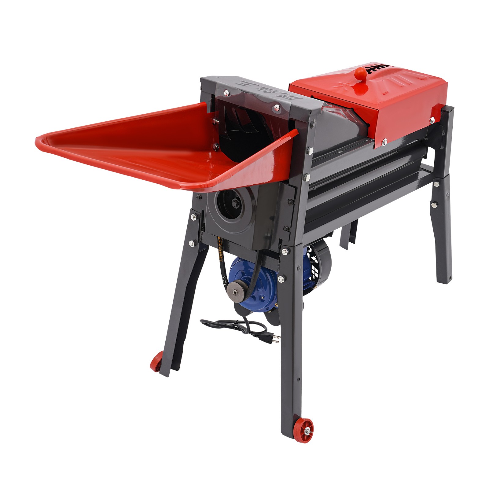 Electric Corn Thresher Sheller Threshing Stripping Machine Stripper Tool Black