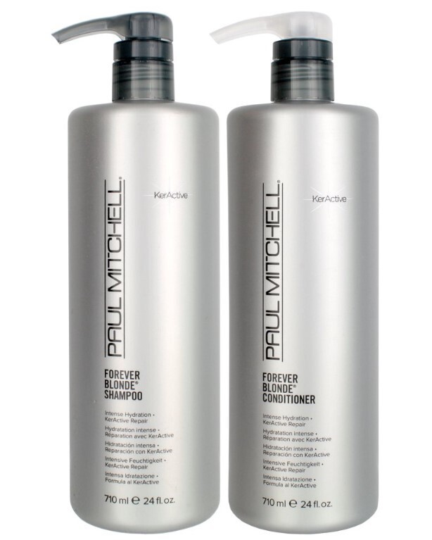 Paul Mitchell Forever Blonde Shampoo & Conditioner 24 oz. Duo Same Day Shipping