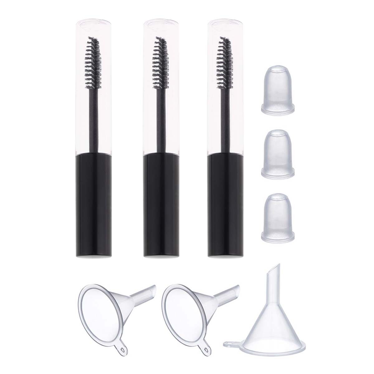 Plastic Mascara Tube funnels mascara container Mascara Bottles and