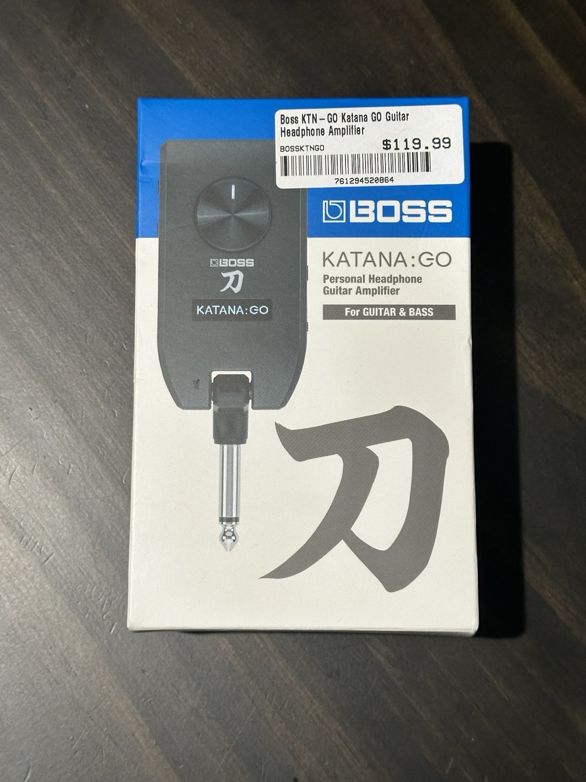 BOSS Katana GO Personal Headphone Guitar Amplifier KTN-GO Bluetooth USB-C