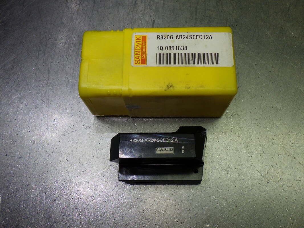 Sandvik 820 Size G 136mm 90 Deg Boring Insert Cartridge R820G-AR24SCFC12A (LOC23