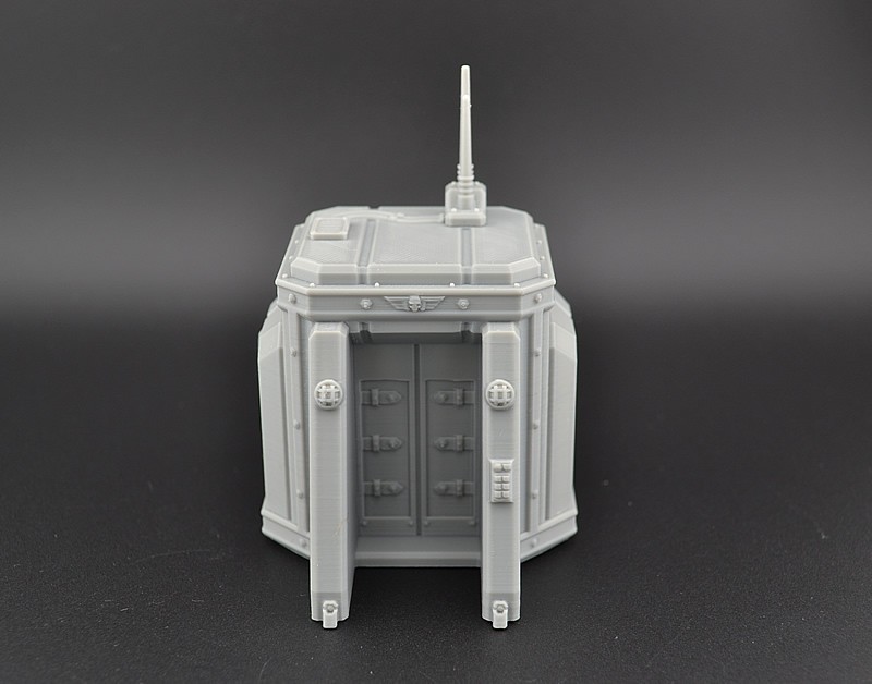 Warhammer 40K Underground Bunker Entrance Terrain Sci-Fi Hatch Set