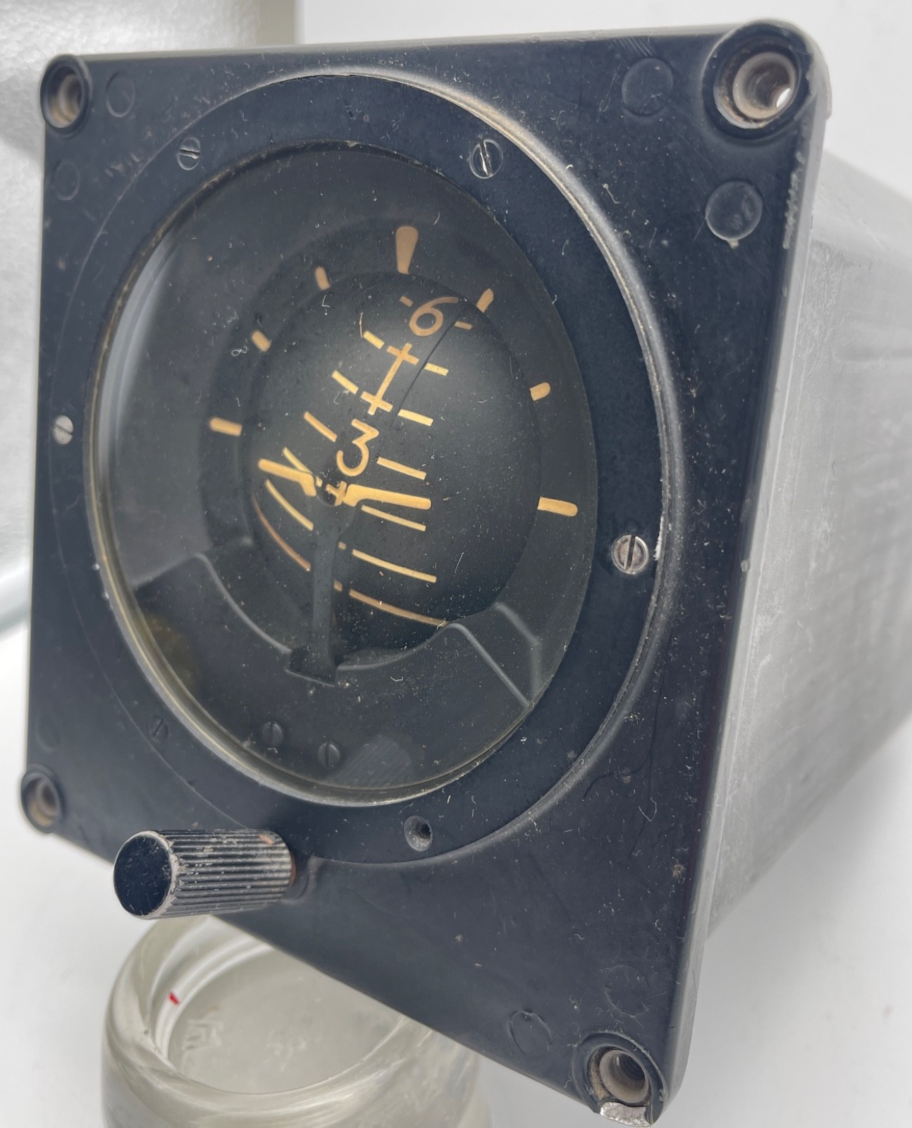 Vintage Sperry Altitude Gyro Indicator Part No. 650035 FSSC No. 88-I-1310