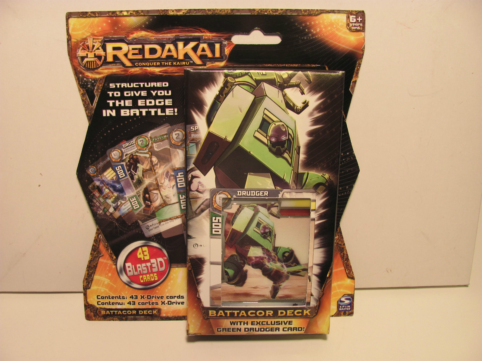Redakai Conquer the Kairu Metanoid  Battacor  Deck Ages 6+  New in Box