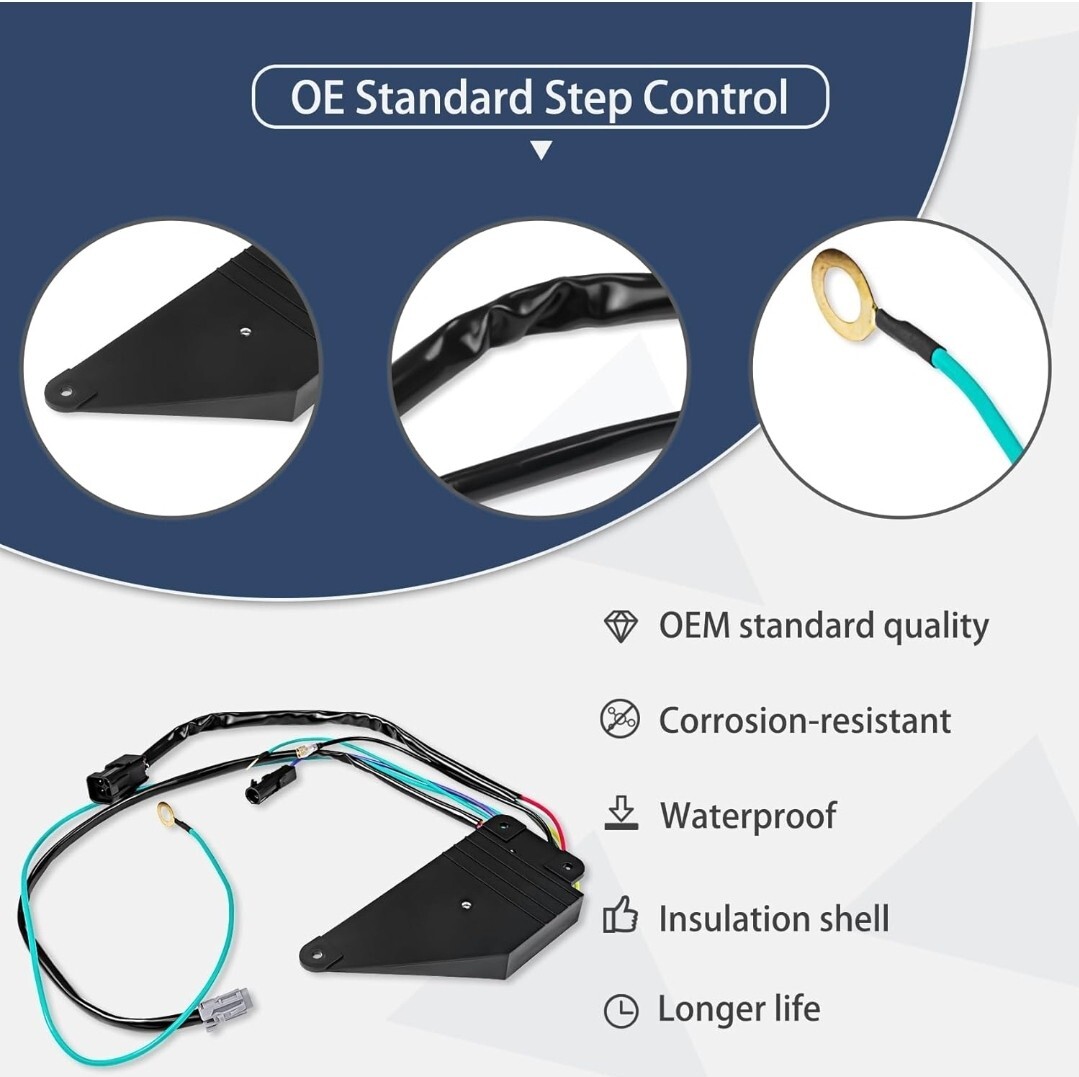 Step Control Unit Assembly Easy to Install & Use Control Unit Replaces 909510000