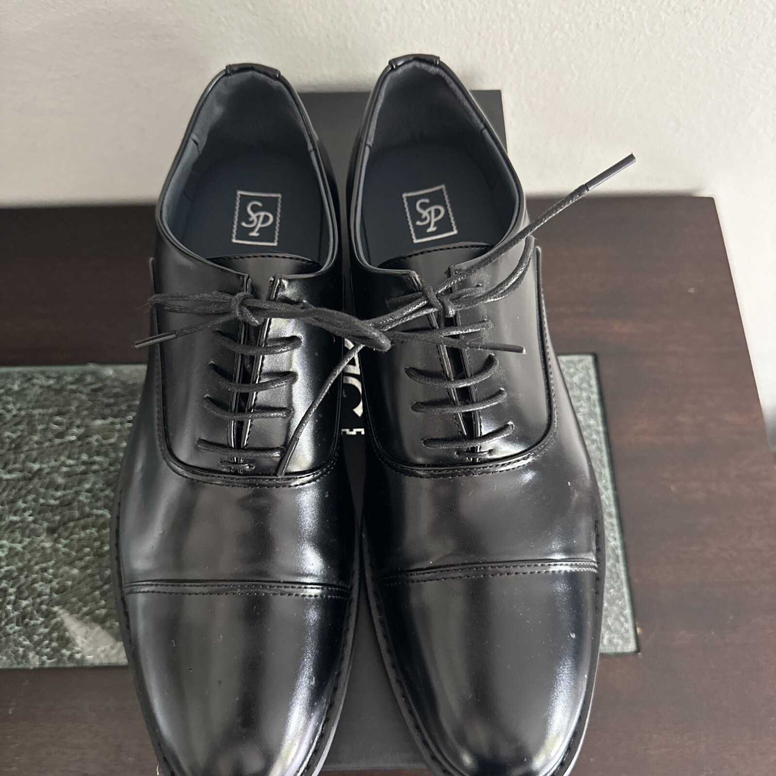 SP By St. Patrick Men’s Black Dress Shoe