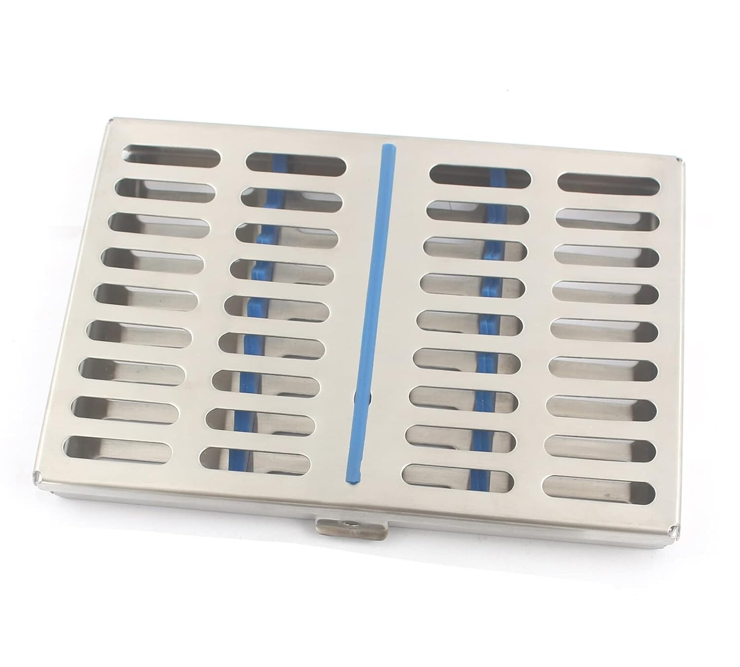 3 DENTAL AUTOCLAVE STERILIZATION CASSETTE RACK BOX TRAY FOR 10 INSTRUMENT