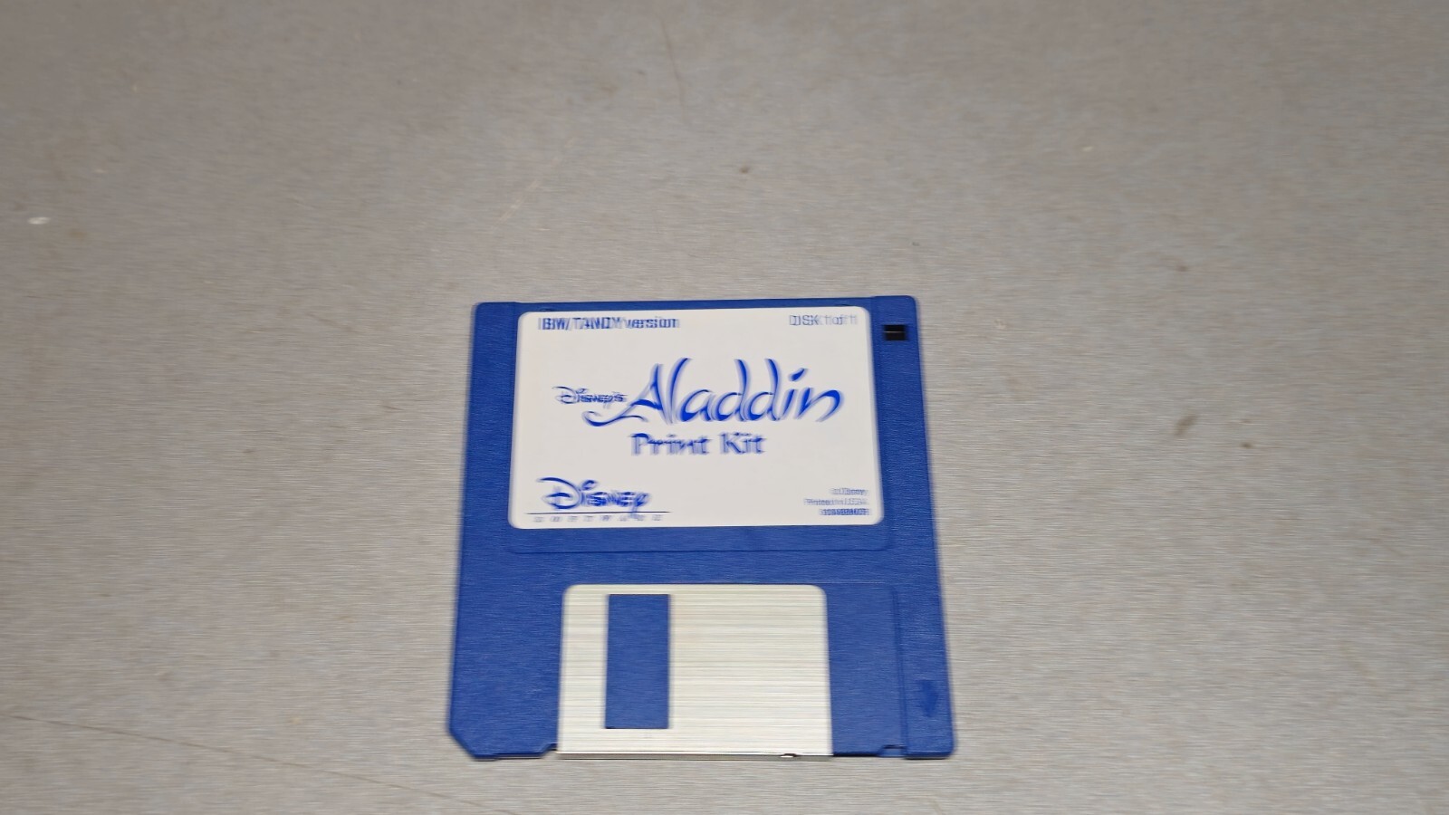 Big Box Software Disney Aladdin Print Kit IBM 3.5
