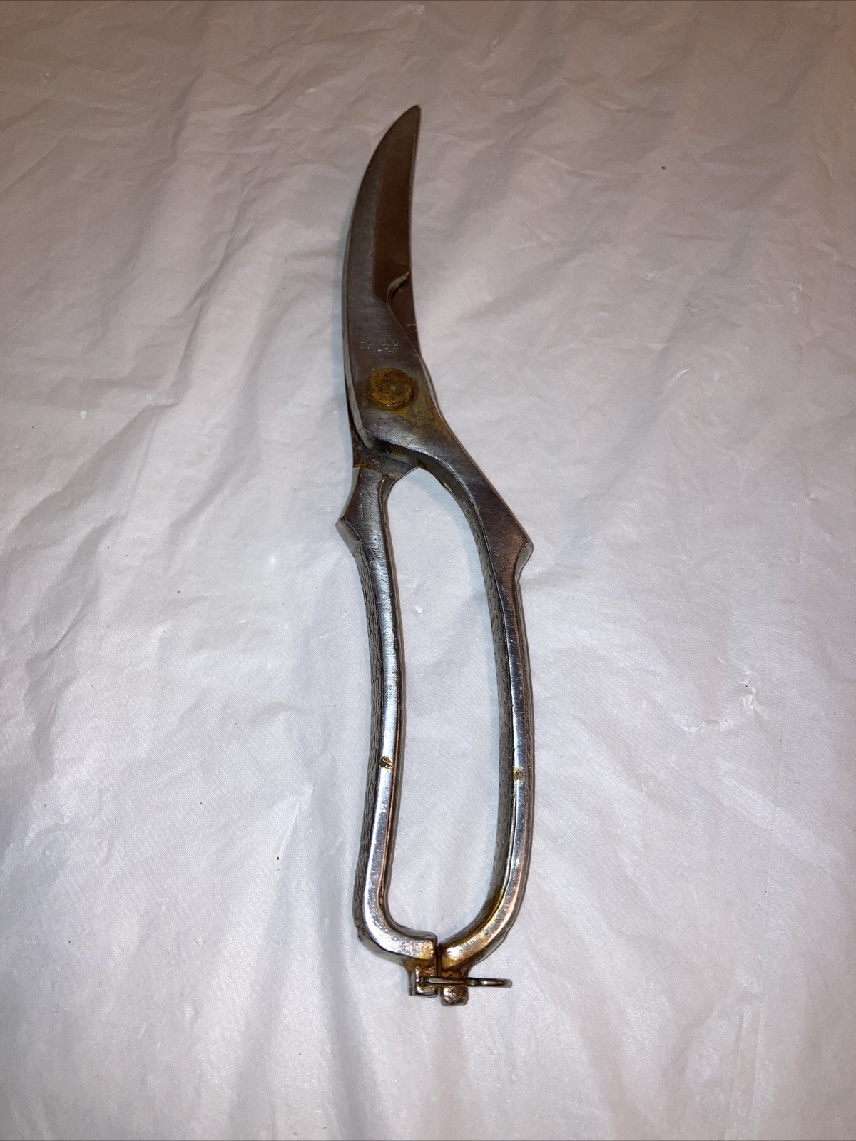 Vintage Rowoco Inox Italy Poultry Kitchen Scissors Shears