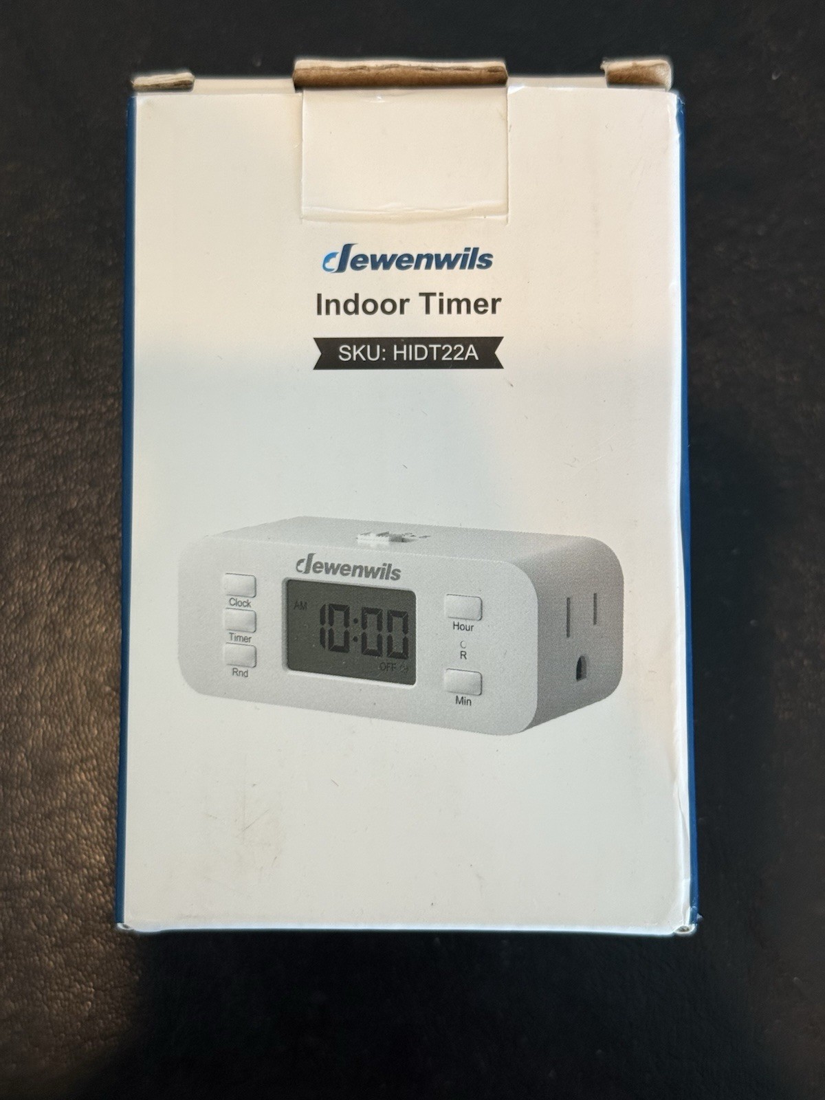 Dewenwils Indoor Timer #HIDT22A White - A0002