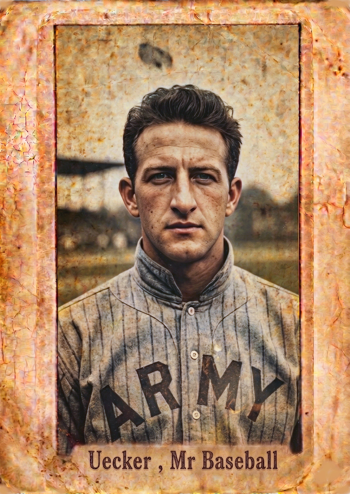 Custom 2.5x3.5 Fine Art Trading Card Uecker Hand-Illustrated Memorabilia