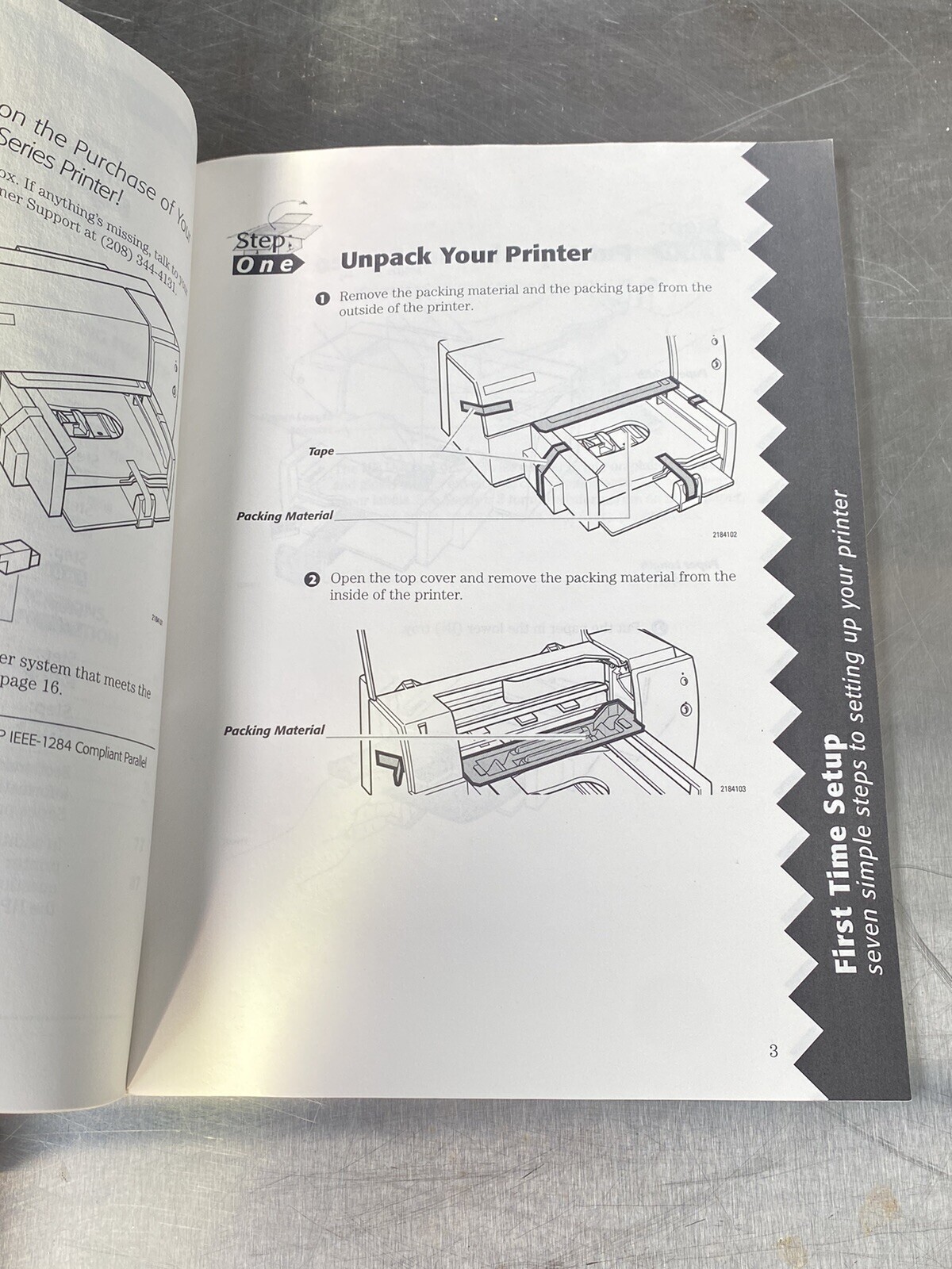 Hewlett Packard HP DeskJet 670C Series Printer - Users Guide / Instructions Book