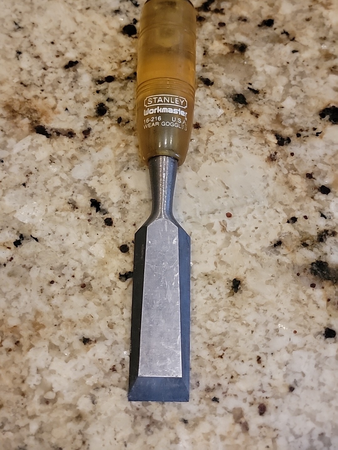 Stanley Workmaster No. 16-216 Bevel Edge Paring Chisel 1'' Wide