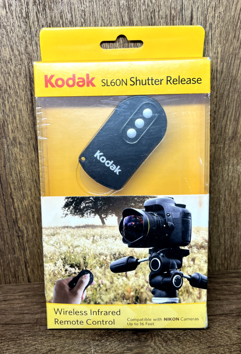 NEW Kodak SL60N Shutter Release Wireless Infrared Remote Control Nikon Cameras