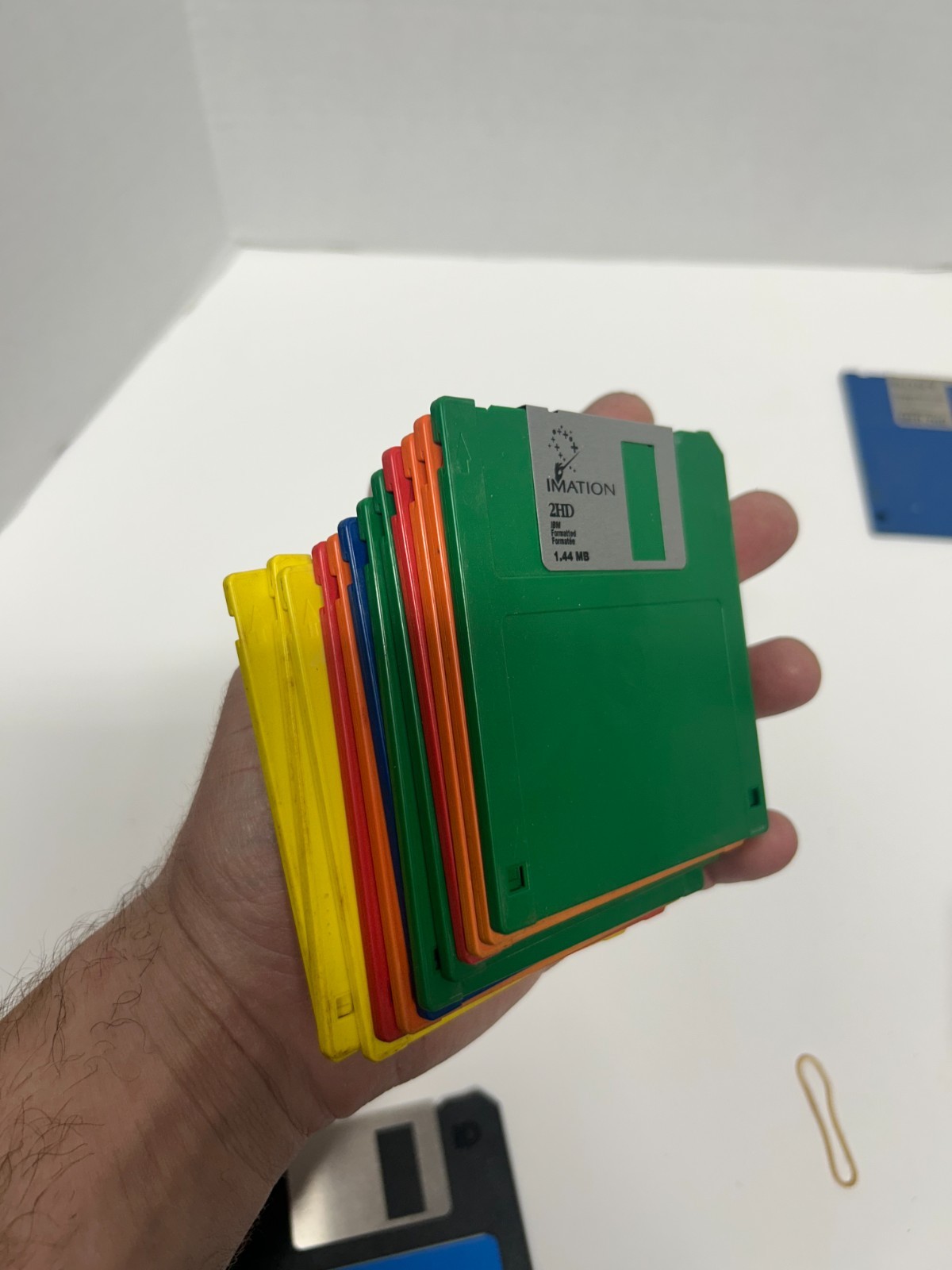 28 PACK 2HD High Density 1.44MB IBM Formatted Floppy Diskettes Imation Viking So