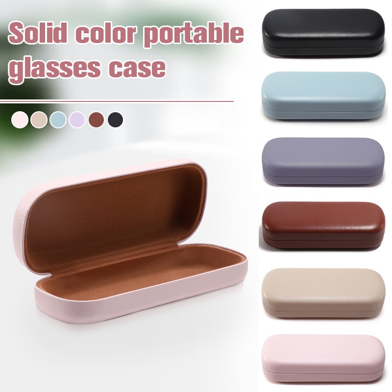 Glasses Box Hard Eyeglasses Case Cover Holder Eyewear Protector Simple Portable