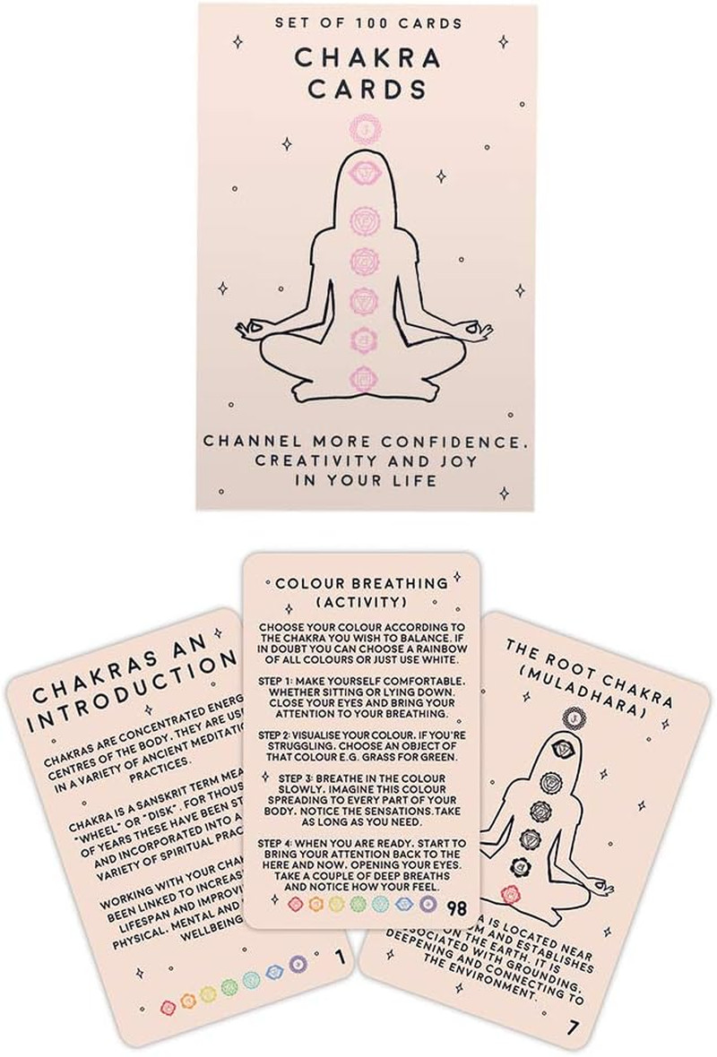 GR490094 100 Chakra Cards