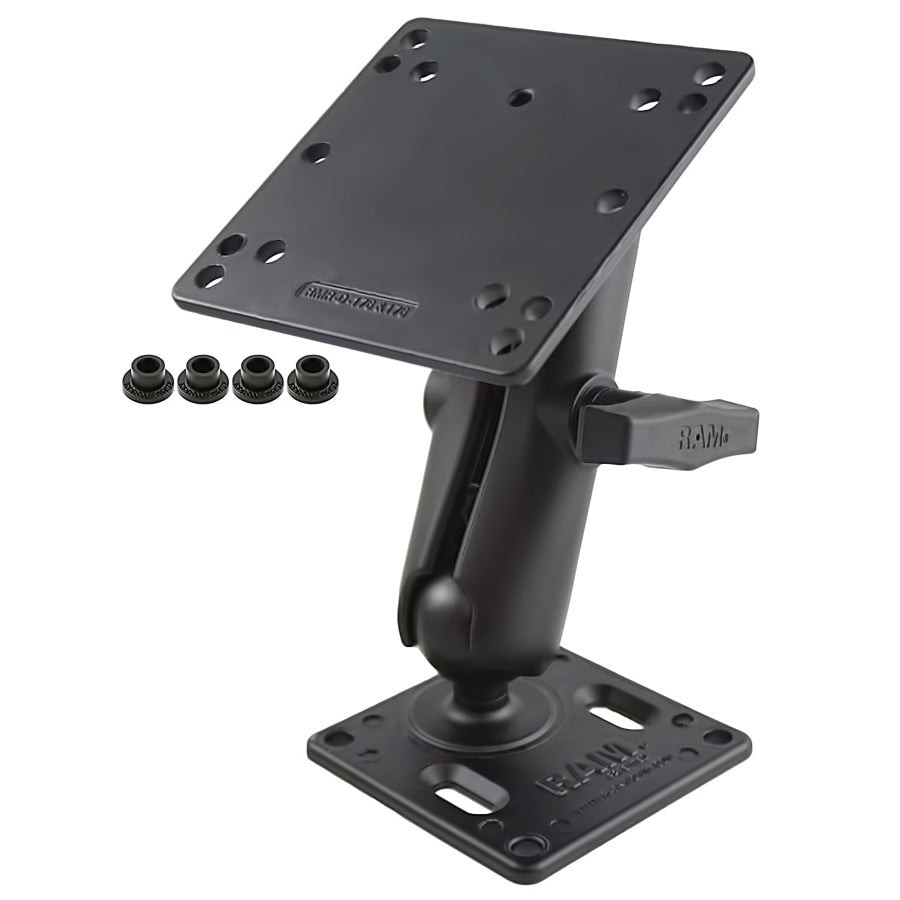RAM-246-2461U  RAM Double Ball Mount with 75x75mm VESA Plate...